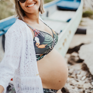 Maternity swimwear