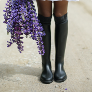 Rubber boots